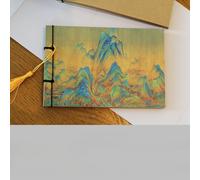 Vintage Cinese Arte Taccuini 65 Pagine Vuoto Giornale Filo Rilegatura Schizzi