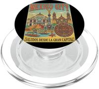 Vintage Città del Messico Viaggio Souvenir Landmark Turistico Regalo PopSockets PopGrip per MagSafe