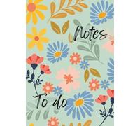 Vintage Classic Floral Notebook: From home to the desk in the office, easily organise your daily tasks, notes and overall productivity - a 7x10 to do ... soft paperback cover for women, girls, home.