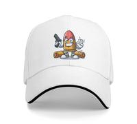 Vintage classico Bullet Bill Cartoon Berretto da Baseball Escursionismo Pesca Commercio all'ingrosso Hip Hop Cappelli Femmina Maschio y2k Cool Custom Logo Cappelli da Baseball durevoli confortevoli