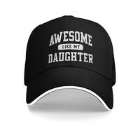 Vintage Classico Fantastico Come mia Figlia Divertente Festa del papà Regali papà papà Berretto Baseball Estivo Cappello Trucker Cappello Snapback Coppia Cappellini Baseball durevoli Confortevoli
