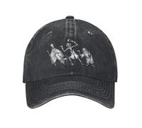 Vintage Classico Haunted Mansion Autostop Fantasmi Cappelli da Baseball Che chiedono Un Ascensore Cappelli in Cotone Invecchiato Cappello Snapback Regolabile per Esterni retrò Resistente Confortevole