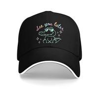 Vintage classico retrò Ci vediamo più tardi l'ultimo giorno di scuola Alligatore di fine anno Sun Baseball Cap Cappello camionista estivo per uomini unisex Cappellini baseball durevoli confortevoli
