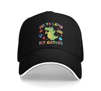 Vintage classico See Ya Later 1st Gators Alligatore Insegnante Ultimo Giorno Di Scuola Berretto Baseball Cappello Estivo Trucker Cappello Sun Snapback Cap Cappellini Baseball durevoli confortevoli