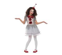 Vintage Clown Costume Adulti Bambini Halloween Costume Spaventoso Pennywise