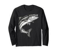 Vintage Cobia Pesca Pesca Pescatore Pescatore Maglia a Manica