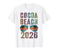 Vintage Cocoa Beach 2026 Corrispondenza di Viaggio di Nuoto per Le Vacanze Maglietta