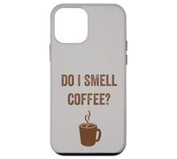 Vintage Coffee Lover Motif For Women And Men With Coffee Pot Custodia per iPhone 12 mini