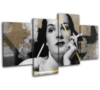 Vintage Collage Urban Grunge Vintage MULTI TELA parete arte foto stampa