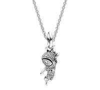 Vintage Collana Cool Argento Nero Spiderman Collana Spiderman Regolabile In Argento Con Ciondolo Charm Animato Collana Spiderman Ruoli Cinematografici Per Ragazzi, Ragazze Regalo