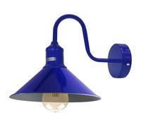 Vintage collo di Cigno Muro Luce Interno Lanterna E27 Lampada Paralume Metallo