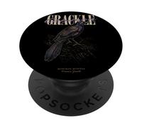 Vintage Comune Grackle Bird Art Natura Osservazione PopSockets PopGrip Adesivo
