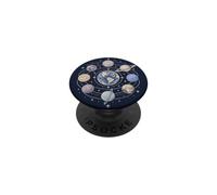 Vintage Corpi Celesti Pianeti Spazio Esterno Astronomia PopSockets PopGrip Adesivo