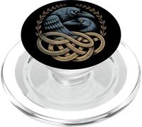Vintage Corvo di Odino Northman Valhalla Mitologia Norrena PopSockets PopGrip per MagSafe