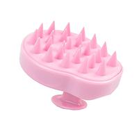 Vintage Cosmetic Company Shampoo Brush Silicone Scalp Massager Pink