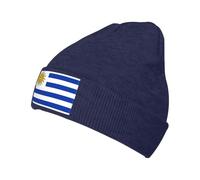 Vintage Costa Orientale dell'Uruguay Bandiera Berretto Cappello in Lana Lavorato A Maglia Berretti Larghi Slouchy per Adulti Donna Uomo Cappelli Invernali Uomo Beanies Elevata Elasticità