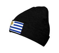 Vintage Costa Orientale dell'Uruguay Bandiera Berretto Cappello in Lana Lavorato A Maglia Berretti Larghi Slouchy per Adulti Donna Uomo Cappelli Invernali Uomo Beanies Elevata Elasticità