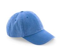 Vintage Cotone Lavato Cappello Baseball Beechfield Profilo Basso Regolabile