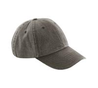 Vintage Cotone Lavato Cappello Baseball Beechfield Profilo Basso Regolabile