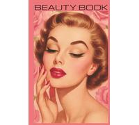 Vintage Cute Beauty Book Notebook Planner: Hardcover