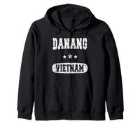 Vintage da Nang Vietnam Felpa con Cappuccio
