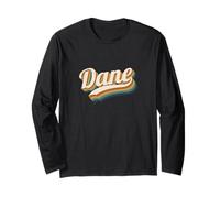 Vintage Dane Nome Personalizzato Dane Maglia a Manica