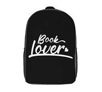 Vintage Daypack Nerd Book Lover Borsa Da Viaggio Stampa 3D Rucksack Per Compleanno, Idea Regalo, Trekking, 42X32X14Cm