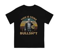 Vintage Design This Is Some Bullsht Casual Tshirt Resident Alien Alan Wray Tudyk Style Streetwear Leisure T Shirt Men Tee Black XL