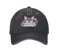 Vintage Dopo Scuola Dolci Club Blue Archive Sugar Rush Logo Berretto da Baseball Distressed Denim Lavato Sun cap Anime Caps Cappello