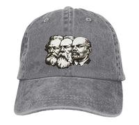 Vintage e classico Marx Engels Lenin Berretto da baseball Cappelli da uomo Donne Visiera di protezione Snapback URSS Unione delle Repubbliche Socialiste Sovietiche Cappelli durevoli e confortevoli