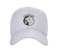 Vintage e Classico MSF Military Without Borders cap Adulto Casual Metal Gear Solid MGS Sun Hat Racing cap Cappellini Snapback Regolabili Cappellini da Baseball durevoli e Confortevoli