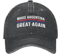 Vintage e Classico Rendono l'Argentina di Nuovo Grande Berretto per Gli Uomini Cappelli da papà Cappelli Regolabili Resistenti e Confortevoli