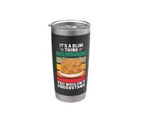 Vintage È un Blini Penso che non capiresti Bicchiere termico in acciaio inox doppia parete