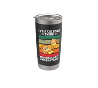 Vintage È un Calzone Penso che non capiresti Bicchiere termico in acciaio inox doppia parete