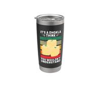 Vintage È un Dhokla Penso che non capiresti Bicchiere termico in acciaio inox doppia parete
