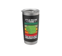 Vintage è un Dolma Penso che non capiresti Bicchiere termico in acciaio inox doppia parete