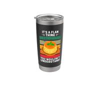 Vintage È un Flan Penso che non capiresti Bicchiere termico in acciaio inox doppia parete