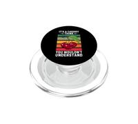 Vintage È un frutto di ciliegia che non capiresti PopSockets PopGrip per MagSafe