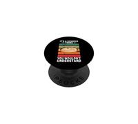 Vintage È un Hummus Penso che non capiresti PopSockets PopGrip Adesivo