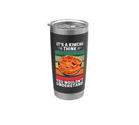 Vintage È un Kimchi Penso che non capiresti Bicchiere termico in acciaio inox doppia parete