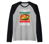 Vintage È Un Malatang Penso Che Non capiresti Maglia con Maniche Raglan