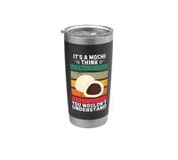 Vintage È un Mochi Penso che non capiresti Bicchiere termico in acciaio inox doppia parete