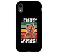 Vintage È un Quokka Penso che non capiresti Custodia per iPhone XR