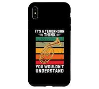 Vintage È un Tenorhorn Penso che non capiresti Custodia per iPhone XS Max