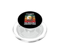 Vintage Eagle È un ramen Pensa che non capiresti PopSockets PopGrip per MagSafe