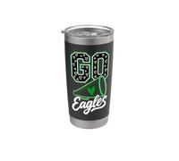 Vintage Eagle High School Go Eagles Pride Back to School Art Bicchiere termico in acciaio inox doppia parete