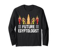 Vintage Egitto TravelFuture Egittologo Maglia a Manica