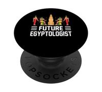 Vintage Egitto TravelFuture Egittologo PopSockets PopGrip Adesivo