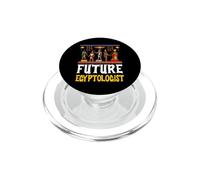 Vintage Egitto Viaggi Futuro Egittologo PopSockets PopGrip per MagSafe