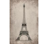 Vintage Eiffel Tower 2026 Planner Weekly and Monthly: Minimalist Calendar Organizers, goal, to do list